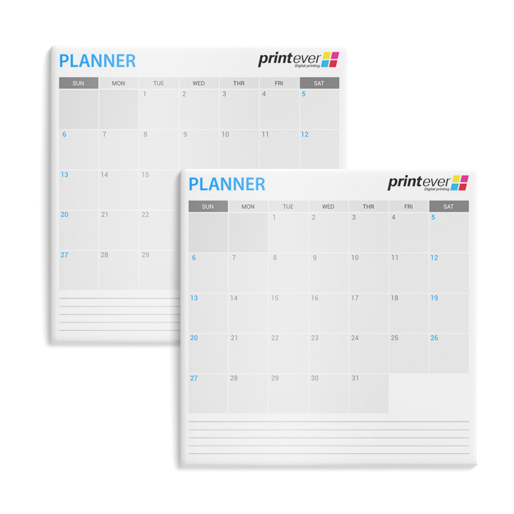 Year planners